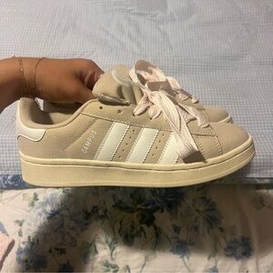 Adidas Women's Campus Cream Sneakers